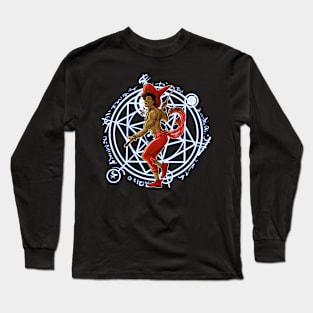 Witch Boy Ruby Long Sleeve T-Shirt